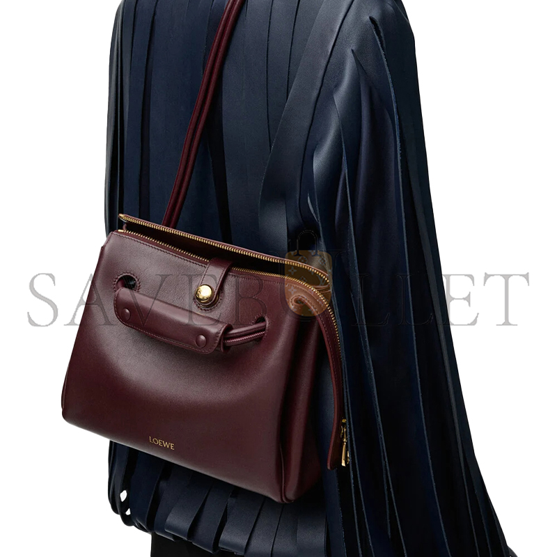 LOEWE SMALL MADRID BAG IN SUPPLE CALFSKIN AANBAB2X01 (23.5*19*10cm)